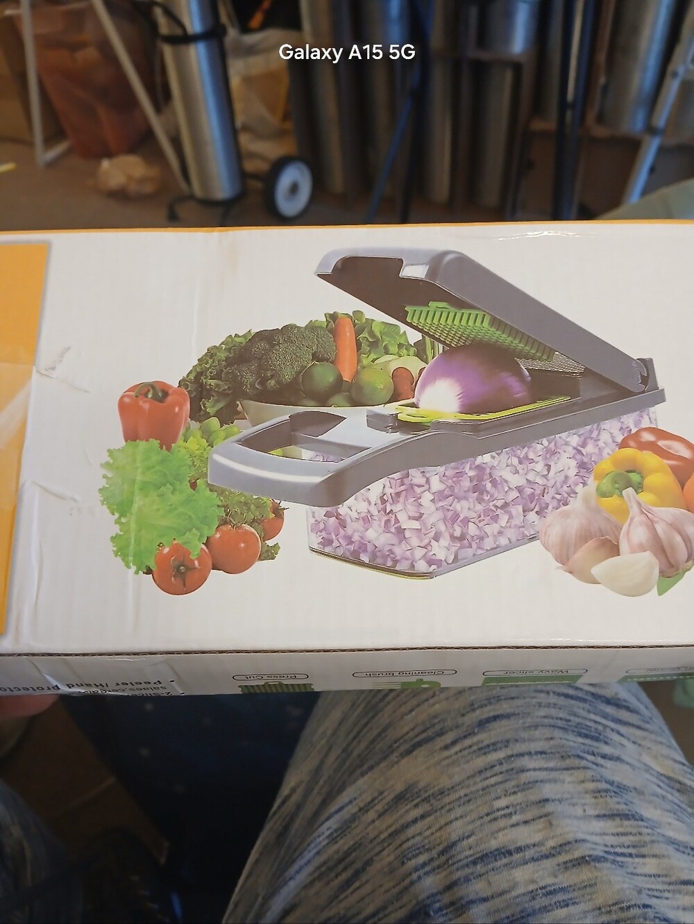 Vegetable Chopper & Dicer Food Prep Tool - Gray